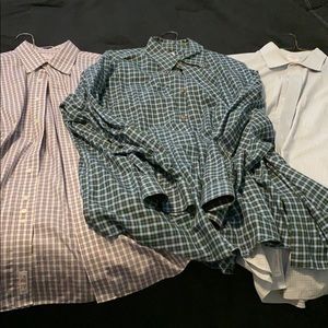 Lot of 3 Brooks Brothers Shirts XXL